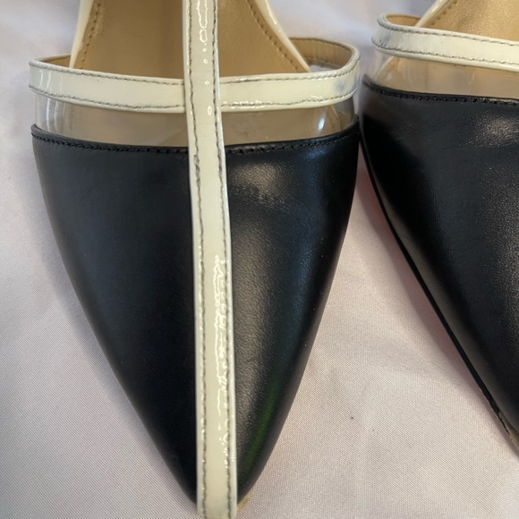 Michael Kors Black and White Heels - Picture 3 of 12